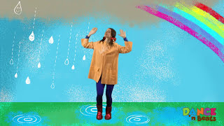 Preschool Learn to Dance Drip Drop Rain [upl. by Ibrahim698]