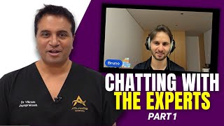 Chatting With Experts Dr Bruno Ferreira and Dr Vikram Jayaprakash  The Hair Loss Show [upl. by Tega359]