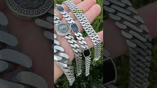 Handmade In Mexico  4 New Solid 925 Sterling Silver Brushed Gunmetal Finish Harlembling Bracelets [upl. by Babette602]