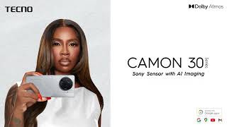 TECNO CAMON 30  Sony Sensor with AI Imaging [upl. by Ogram]