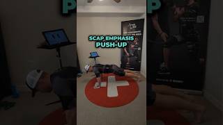 EMS Training  Scapular Emphasis PushUp Exercise [upl. by Coumas]