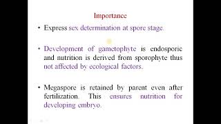 Heterospory and seed Habit [upl. by Aguayo]