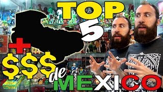 LOS JUGUETES MÁS CAROS Y RAROS DE MÉXICO TOP 5 MOST EXPENSIVE amp RARE MEXICAN VINTAGE TOYS MADHUNTER [upl. by Marley]