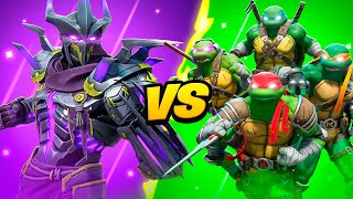 SHREDDER vs TMNT Fortnite Manhunt [upl. by Eartha260]