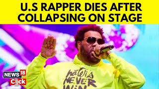 US Rapper Fatman Scoop Collapses On Stage Later Dies Watch His Last Moments  English News [upl. by Sheff]