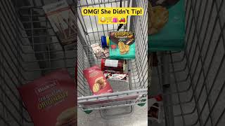 OMG SHE DIDN’T TIP 😳🛒🛍️🚗 shorts dollarama ubereats shoppingvlog gigworker gigwork [upl. by Rooke]