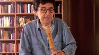 Recorder lesson G Ph Telemann Fantasia n 1 13 [upl. by Kcirdorb]