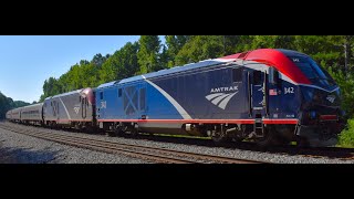 Amtrak 19 Westbound Mini Chase From Winston To TallapoosaGeorgia 8132024 [upl. by Annotahs]