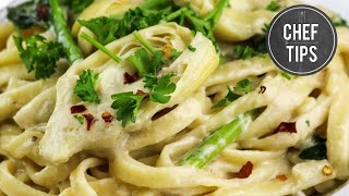 Low Fat Alfredo Sauce  Cauliflower Alfredo Sauce Recipe [upl. by Star]