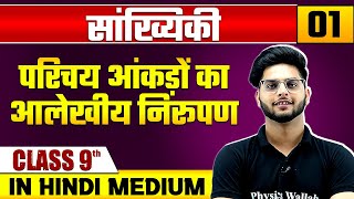 सांख्यिकी 01  परिचय आंकड़ों का आलेखीय निरूपण  गणित  Class 9 Hindi Medium [upl. by Saduj]