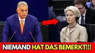 Der Moment in dem Ursula erkannte dass Viktor Orban im Parlament keine Scherze macht [upl. by Ardnaeel]