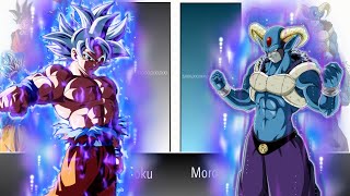 Goku vs Moro Power Levels All Forms 🔥🔥 [upl. by Oicul]