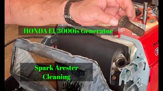 Honda EU3000is Spark arrester inverter generator honda hondagenerator generator generatorrepair [upl. by Merc505]