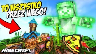 JAK ZIELONY STEVE ZMIENIŁ MINECRAFT  Dramat na ferajnie [upl. by Eibbed]