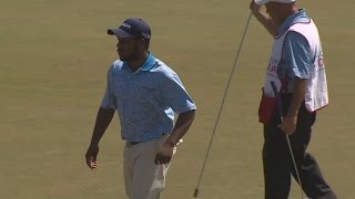 Harold Varner III goes low to lead at Panama Claro [upl. by Reviere46]