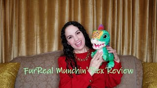 FurReal Munchin Rex Review and Unboxing [upl. by Loftus412]