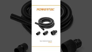 Install the Best Dust Collection Hose Fittings POWERTEC 70356  Quick amp Easy ReadyMount Fittings [upl. by Mariquilla687]