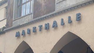 EXPLORING STUTTGART’S MARKTHALLE WE GOT STUCK IN AN ELEVATOR [upl. by Judas]