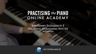 Beethoven  Ecossaise in E No 4 from Six Ecossaises WoO 83 Preview [upl. by Heid]