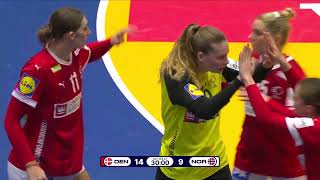 Denmark vs Norway  Highlights  26th IHF Womens World Championship [upl. by Edrahs]