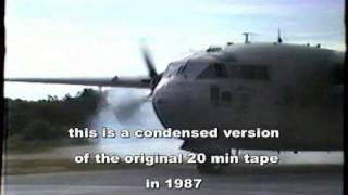 C119 Nantucket round trip with cockpit video 1987 [upl. by Anegue]