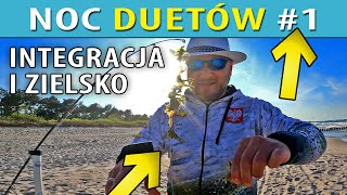 ZAWODY ➤ Noc Duetów cz1  plażowe wędkarstwo morskie 2023 [upl. by Itsud]