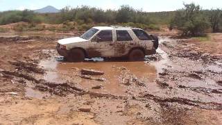 Isuzu Rodeo Doin the Mud [upl. by Anivlis645]