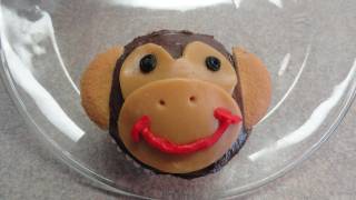 Decorating Cupcakes 85 Monkey [upl. by Apurk]