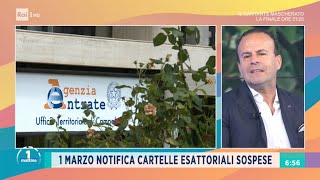 50 milioni di cartelle esattoriali in scadenza  Unomattina 26022021 [upl. by Conte]