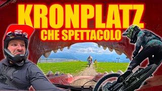 KRONPLATZ CHE SPETTACOLO PRIMA VOLTA IN BIKEPARK [upl. by Ahsiniuq359]