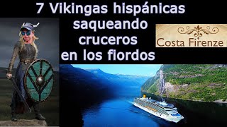 En crucero por los fiordos de Noruega con Costa Cruceros Firenze Puerto Flam Junio 2023 [upl. by Kaslik]