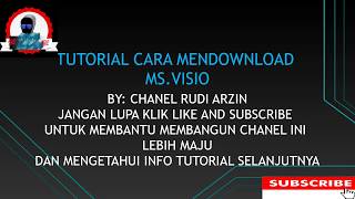 Cara download visio di laptop dengan mudah [upl. by Saiff]