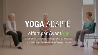 Yoga Adapté  AvantÂge IUGM CCSMTL [upl. by Nutter]