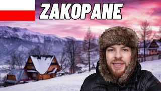 Exploring ZAKOPANE  A Polish Winter Adventure 🇵🇱 [upl. by Bartley]