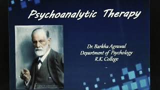 Psychoanalytic Therapy [upl. by Aicirtac984]