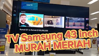 Smart TV Samsung 43 inch murah banget [upl. by Anirat]