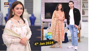 Good Morning Pakistan  Yumna Zaidi  Usama Khan  Javed Sheikh  4th January 2024  ARY Digital [upl. by Shirlene14]