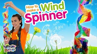 Crafting for kids  Wind Spinners  Fun arts and crafts to do at home  Kids Crafting [upl. by Linkoski710]