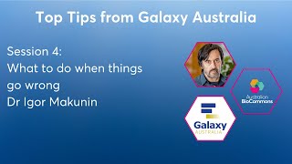 Top Tips from Galaxy Australia  Session 4 [upl. by Rufford]