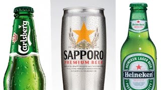 Top 10 Best Global Beers [upl. by Refinney]