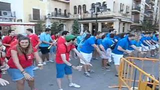 El Baile del Serrucho en Villarrobledo II Encuentro de Charangas quotCiudad de Villarrobledoquot [upl. by Driscoll]