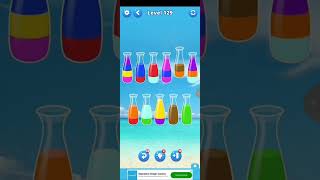 WATER SORT LEVEL 129 game watersort [upl. by Ahsinad]