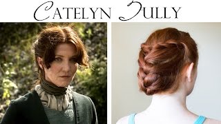 Game of Thrones Hair Tutorial  Catelyn Tully [upl. by Serra]