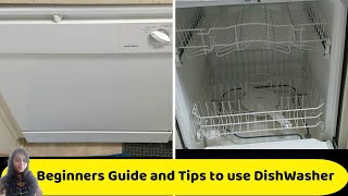 How To Use Dishwasher  Beginners Guide and Tips For Dishwasher  Rishikas USA Diaries [upl. by Hardunn]