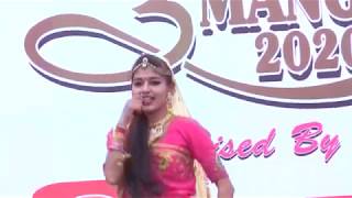 Umang 2020  Jamna Ro Teer Java de Rajasthani Dance Performance  Indian SchoolLosalSikar [upl. by Joe]