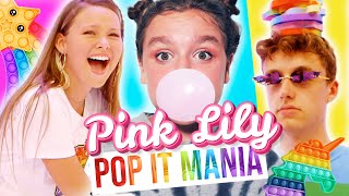 Pink Lily  Pop it Mania Pop it song Clip officiel [upl. by Eidassac]