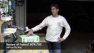 6  Festool MFK700 Trim Router Review [upl. by Matejka]