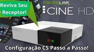 TocomLink Cine HD  Reviva Seu Receptor Servidor CS 2024 [upl. by Ellennej]