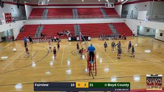 Boyd County vs Fairview 20240919 [upl. by Sasnett512]