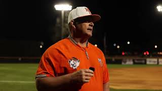 Mercer Mens Baseball Postgame 0201624 Bears 4 Rockets 5 [upl. by Sekyere]